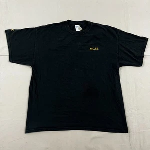 T-shirt nera vintage Metro Goldwyn Mayer Movie taglia XL - Foto 1 di 10