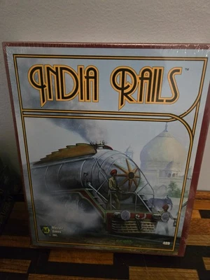 India Rails Board Game1998 by Mayfair Games 489 New in Shrink Wrap - Image 1 of 2
