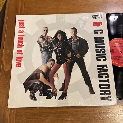 C&C MUSIC FACTORY - 12” SINGLE - 33RPM ( JUST A TOUCH OF LOVE ) SHRINK - Image 1 of 4