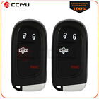 2 For Ram 1500 2500 3500 2013 2014 2015 2016 2017 2018 Remote Key Shell Case Fob