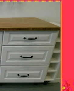 Flat Pack Kitchens Base 3 Drawer Cabinet 600 Matt White Provincial - Picture 1 of 3
