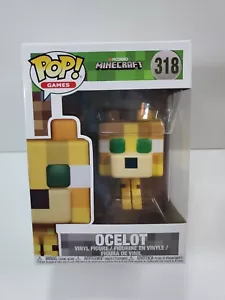 Funko Pop! Juegos: Minecraft Ocelot #318 - Figura de vinilo Mojang 26385 - Imagen 1 de 6