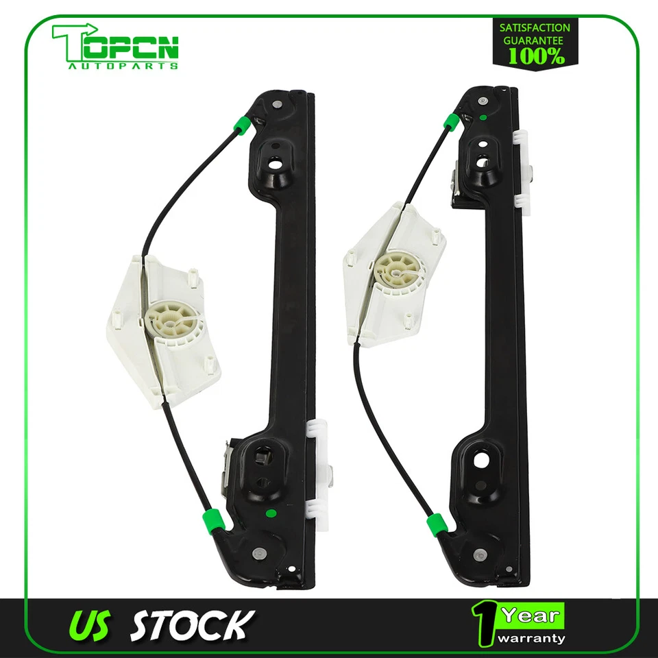 Pair Rear Side Window Regulato For Ford Edge 2007-2014 For Lincoln MKX 2007-2015 - Image 1 of 4