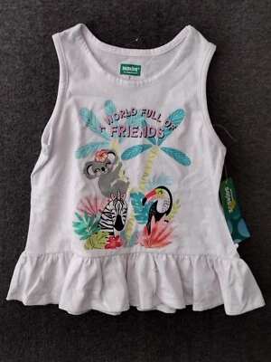365 Kids Garanimals Doll Size 7 A World Full Of Friends Tank Dress Top - Image 1 of 4