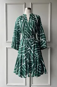 | COUNTRY ROAD | print godet mini dress jungle geo | SIZE: 12, M | $199 new - Picture 1 of 13