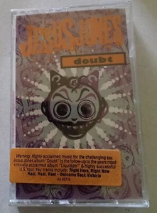 Jesus Jones, Doubt NOS SEALED CASSETTE 1991 with hype sticker - Picture 1 of 3