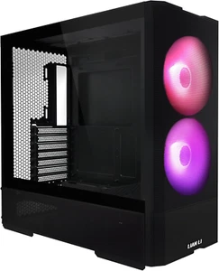LIAN LI LANCOOL 207 Boîtier d'ordinateur de jeu compact ATX RGB, maille optimisée flux d'air - Photo 1/12