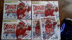 2021 Topps Series 1 3 mega boxes and 3 blaster 1 lot. Target exclusive Bellinger - Picture 1 of 1