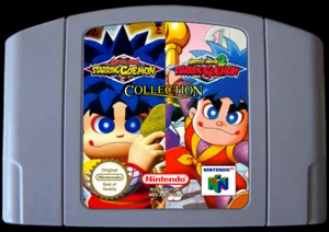 *PAL Version* Mystical Ninja Starring Goemon Collection 1 + 2 Games For N64 - Picture 1 of 2