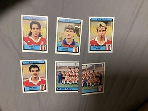 ANCIENNE IMAGE DE FOOT PANINI 88 1988 MAILLOT AS MONACO WENGER ROHR DIB FERRATGE - Imagen 1 de 2
