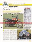 SUZUKI TS 400 1975 Joe Bar Team Fiche Moto #007207