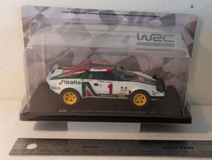 LANCIA STRATOS Rallye Montecarlo 1977 - Munari Maiga - WRC 1/24 Blister Edicola - Foto 1 di 9