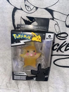 Pokémon select Translucent Pikachu series 1 Jazwares Toy figure Brand New/Sealed - Picture 1 of 3