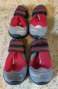 QUMY Dog Shoes Dogs Boots & Paw Protectors for Hot Summer Outdoor Walking Size 3 - Picture 1 of 4