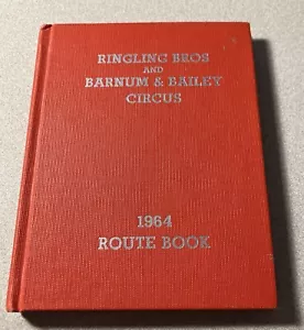 Vintage 1964 Ringling Bros And Barnum & Bailey Route Book - Picture 1 of 7