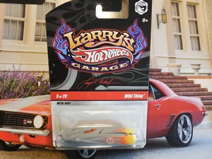 Larry's Garage Wild Thing 2008 Hot Wheels gris plano jinetes reales persiguen envío gratuito  - Imagen 1 de 4
