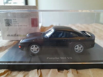 RARO PORSCHE 965 V8 Prototipo MODELO DE COCHE en negro opaco 1/43 POR AUTO CULT lim.ed  Foto 1 de 4