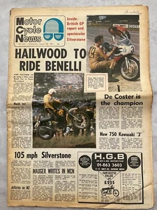 Motor Cycle News - 1 September 1971 - ISDT, British M-X GP - Vintage Newspaper - Picture 1 of 5