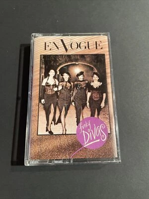 Funky Divas by En Vogue Audio Cassette Tape 1992 - Imagem 1 de 4