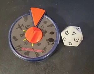 Vintage 2001 Scattergories Spiel im Ersatzteil Timer und Würfel  - Bild 1 von 2