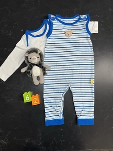 Set von Steiff, Strampler & Langarmshirt, Größe 62, Top Zustand - Bild 1 von 4