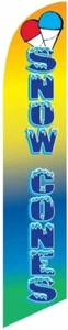 Snow Cones Feather Banner Swooper Flag, Repalcement Flag Only - Picture 1 of 2