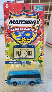 Matchbox Across America New Jersey Ikarus Coach - Picture 1 of 3
