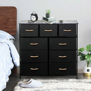 9 Drawer Dresser Storage Chest Organizer Closet Cabinet Unit for Bedroom Home - Picture 1 of 10
