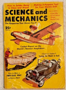 Science And Mechanics Magazine February 1957 not Popular Mechanix - Bild 1 von 1