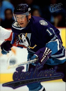 1996-97 Ultra Anaheim Ducks Hockey Card #3 Jari Kurri