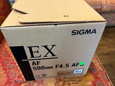 Lente Sigma EX EX DG APO HSM 500 mm f/4,5 APO HSM DG EX Foto 1 de 4