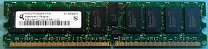 Qimonda HYS72T512922ER-3.7-B 4GB 2Rx4 PC2-4200R DDR-553 Memory DIMM - Picture 1 of 1