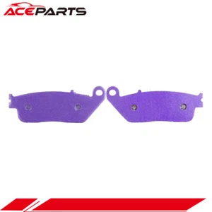 Front/Rear Carbon Fiber Brake Pads For Honda VT1100C Shadow Spirit 1100 1999-07 - Picture 1 of 10