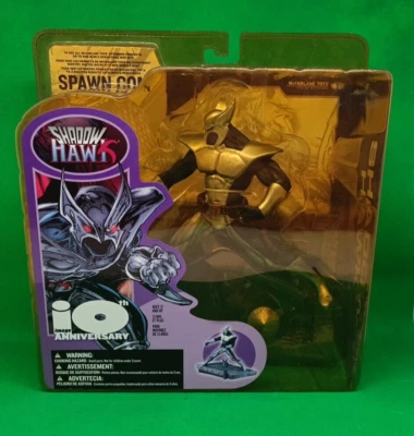 10TH ANNIVERSARY  - SPAWN SHADOW HAWK -  MC FARLANE FIGURA 2002 - NEW - Immagine 1 di 4