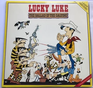 LASERDISC LUCKY LUKE : The Ballad of the Daltons Western Animation Feature Rare - Picture 1 of 3