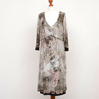 Damen Kaftan Kleid im Oriental Style M bis 3XL 100% Viskose Einheitsgröße
