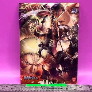 Eren Levi Reiner Zeke Yeager 13 Attack on Titan Wafer Card AOT TCG Japanese #129 - Picture 1 of 4