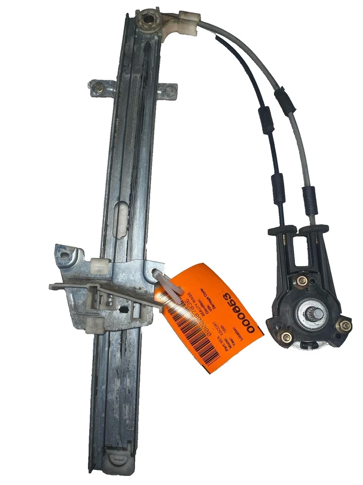 Ford Escort LX 1991-1996 puerta delantera regulador ventana conjunto pasajero derecho Foto 1 de 4