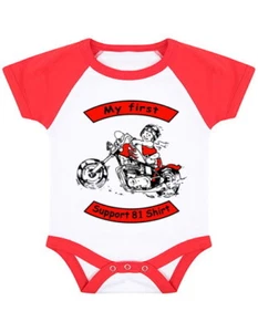 Hells Angels Support 81 Body de Bebé „ My First Camiseta“ - Bild 1 von 1