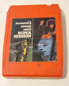 Super session Mike Bloomfield, Al Cooper, Steve Stills 8 Track Tape - Picture 1 of 4