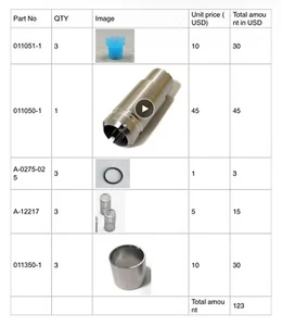 Waterjet spare parts winwin waterjet for Waterjet Pump - Picture 1 of 1