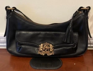 Ralph Lauren Women's Handbag/purse Black & Gold - Picture 1 of 4