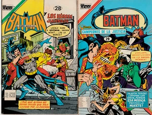 LOTE DE 24 CÓMICS BATMAN EDITORIAL CINCO AÑOS 80 CÓMIC ESPAÑOL ENVÍO GRATUITO DHL - Imagen 1 de 12