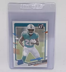 2023 Donruss De’von Achane Rookie Card #365 Miami Dolphins RC RB NFL - Picture 1 of 6