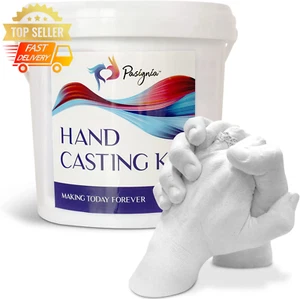 Hand Casting Kit for Couples DIY Plaster Statue Cast Wedding Anniversary - Picture 1 of 12