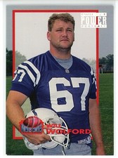 1993 Pro Set Power Moves #PM18 Will Wolford (Colts)