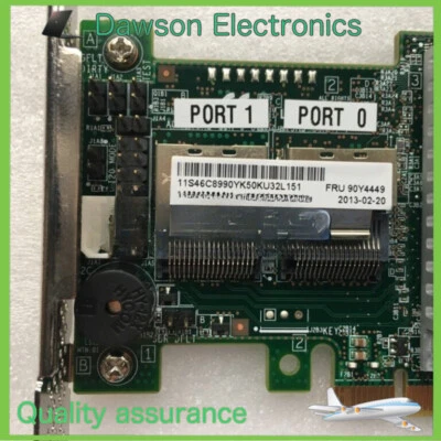 IBM M5110 8-Port PCI-e 6Gb SAS/SATA 1GB cache Controller RAID+LSI BBU09 supercap - Image 1 of 4