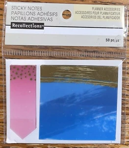 Recollections Planner Accessories Colorful Sticky Notes Tabs Scrapbook Stickers - Picture 1 of 2