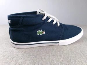lacoste womens sneakers ampthill LCR2 Navy Blue Sz 8 - Picture 1 of 9