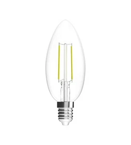 ViriBright E12 LED Candelabra B11 (2.5W) 35 Watt Equivalent Light Bulb 12-Pack - Picture 1 of 6